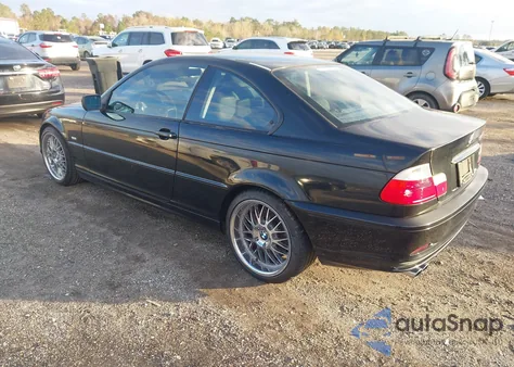 2002 BMW 330Ci из США, поврежденный, VIN WBABN53402JU28411